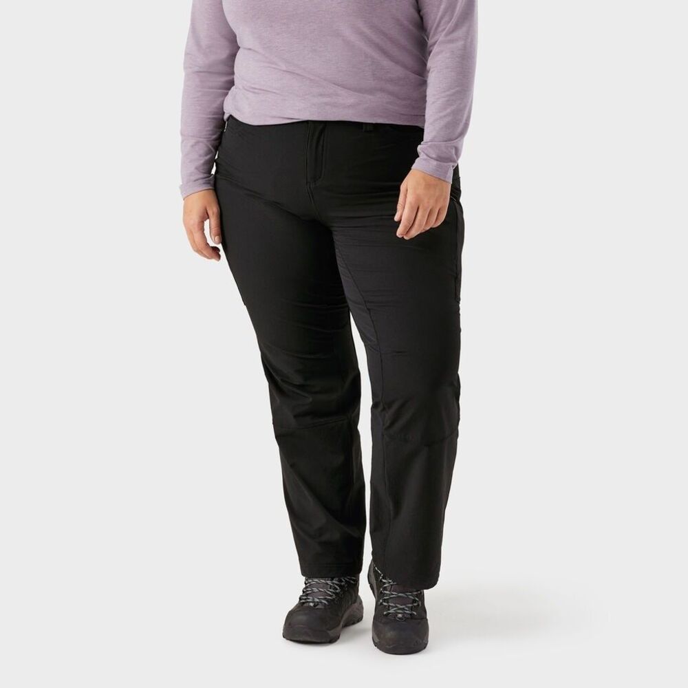 Duluth Trading Co | 26W x 31 Flexpedition Hiking Pants Women Black Cargo Outdoor
